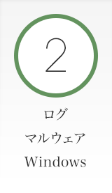 2 ログ、マルウェア、Windows
