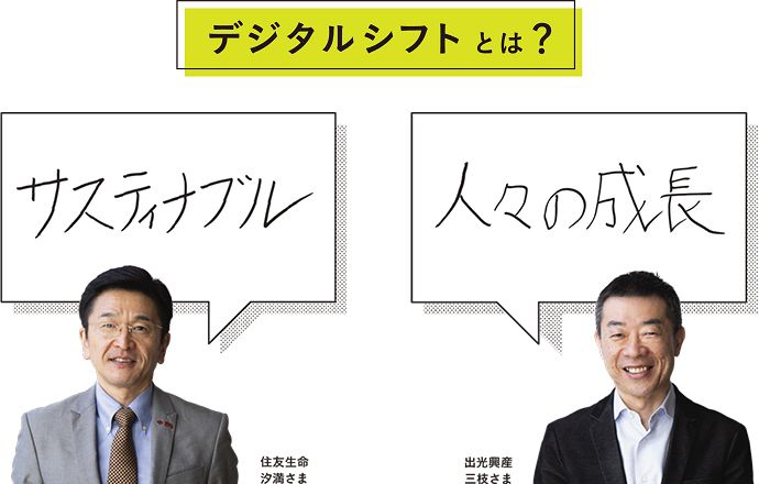 デジタルシフトとは? サスティナブル 人々の成長