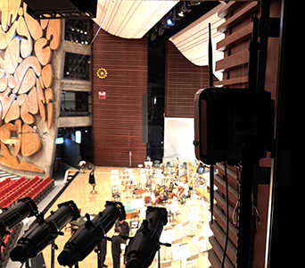 アンテナ(ステージ上手 照明室)