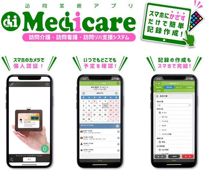 訪問業務アプリ Medicare概要